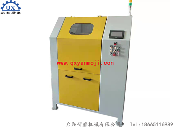 四桶干式鏡面拋光機（樂器薩克斯零部件去毛刺鏡面拋光）